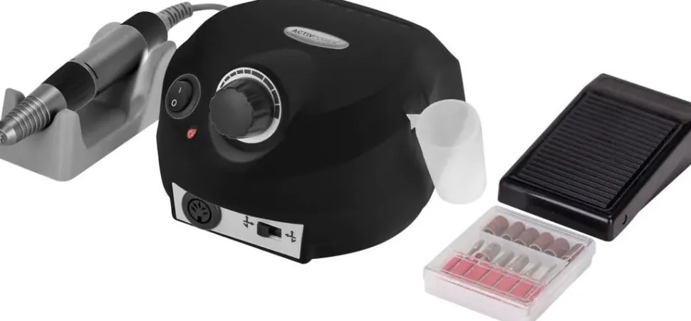 Gabbiano Activ Power Nail Drill Machine J202 Black 65 Watt