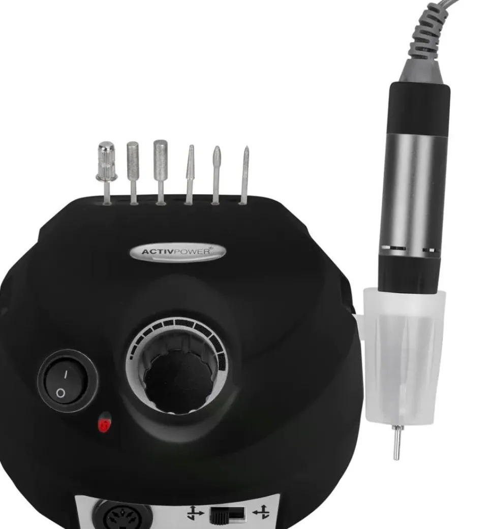 Gabbiano Activ Power Nail Drill Machine J202 Black 65 Watt