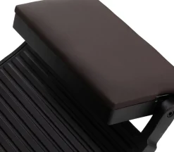 Gabbiano Barber Chair Bruno Brown & Black Frame