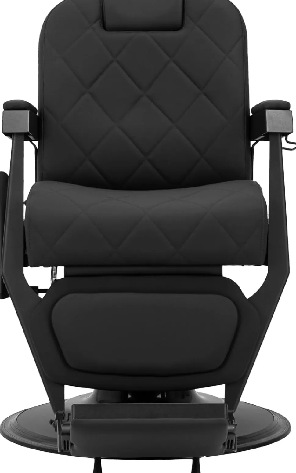 Gabbiano Barber Chair Bruno Black & Black Frame