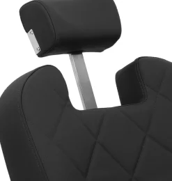 Gabbiano Barber Chair Bruno Black & Black Frame