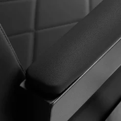 Gabbiano Barber Chair Bruno Black & Black Frame