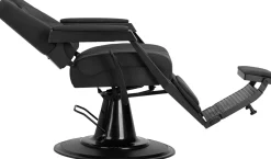 Gabbiano Barber Chair Bruno Black & Black Frame