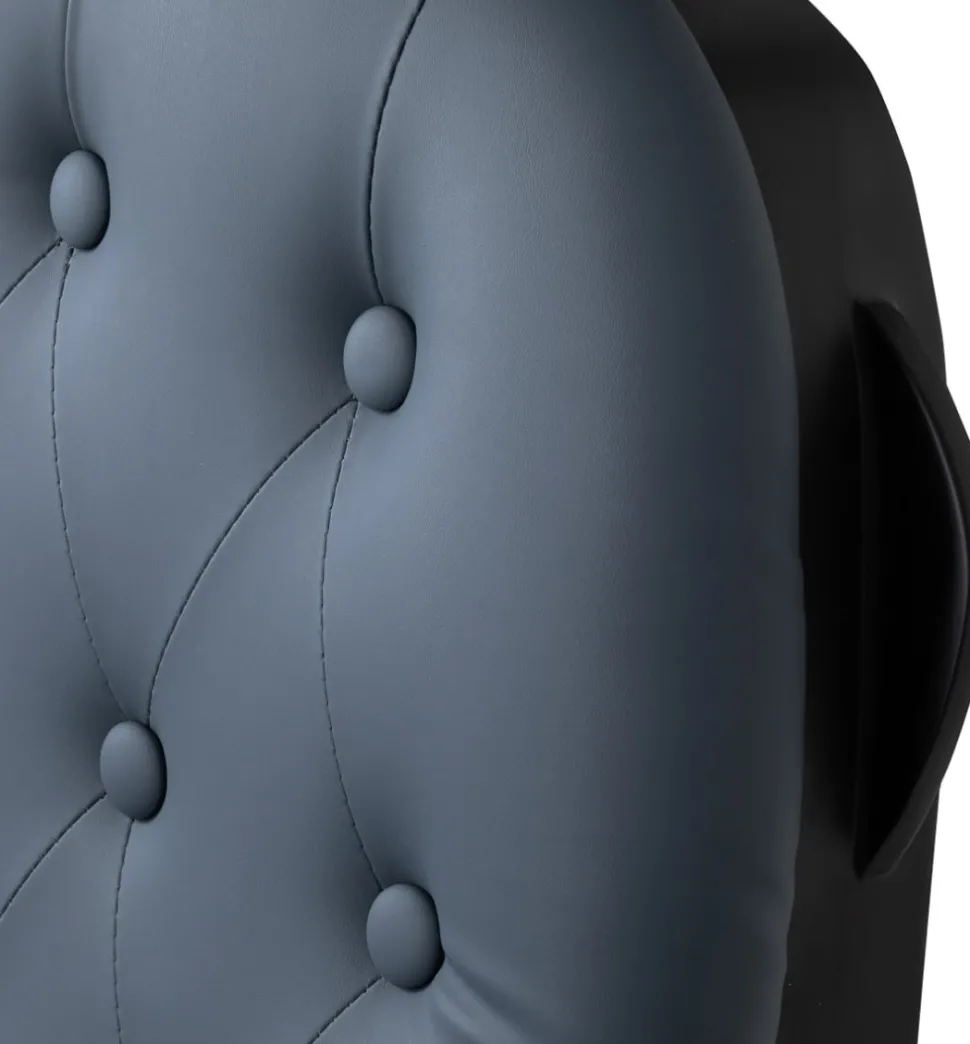 Gabbiano Barber Chair Francesco Black Graphite