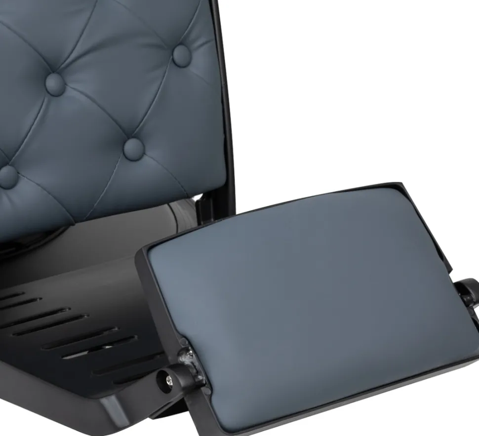 Gabbiano Barber Chair Francesco Black Graphite