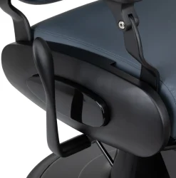 Gabbiano Barber Chair Francesco Black Graphite
