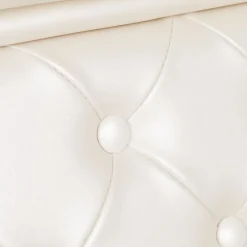 Gabbiano Barber Chair Francesco Gold White