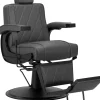 Gabbiano Barber Chair Grey BM88066