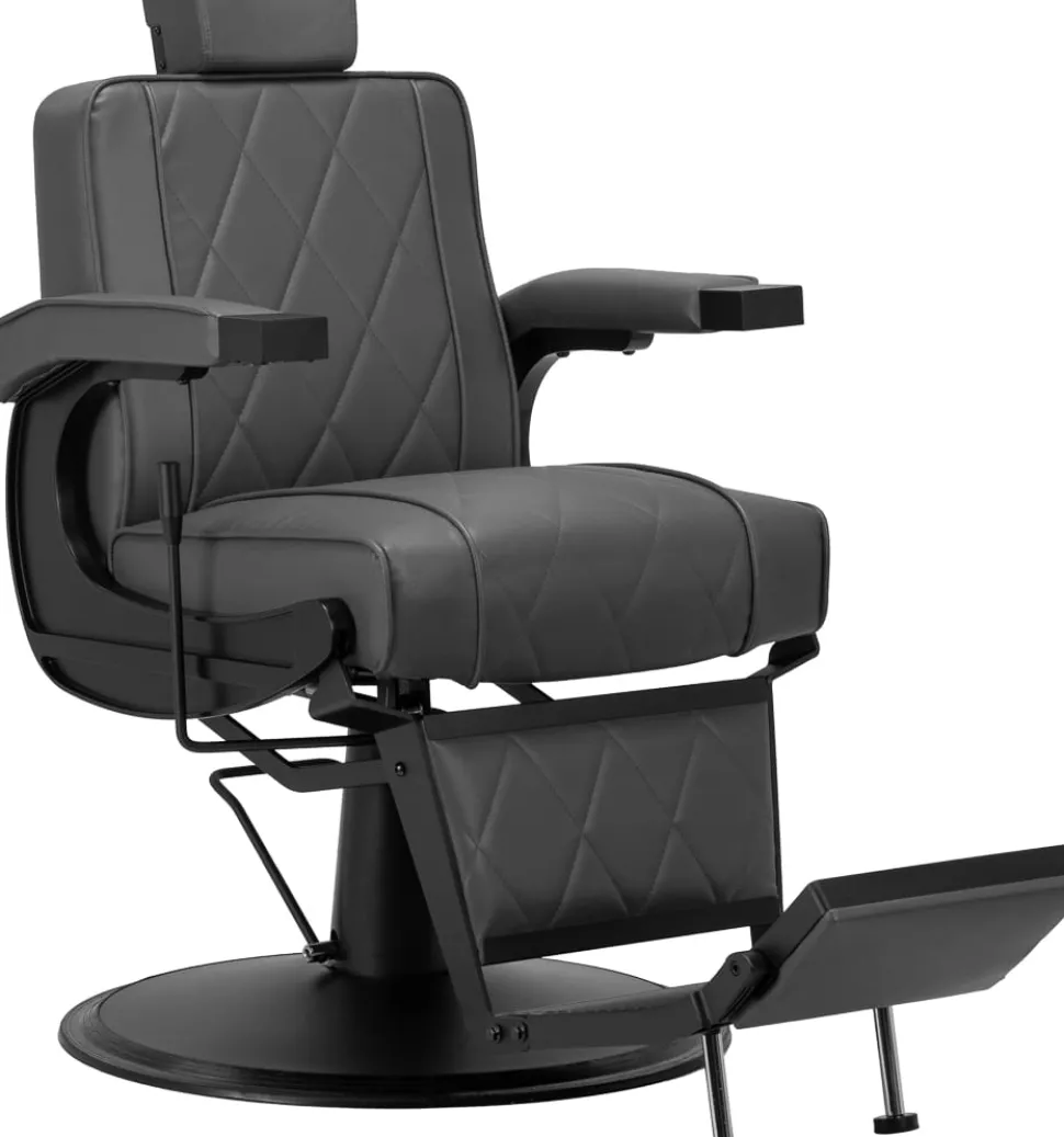 Gabbiano Barber Chair Grey BM88066