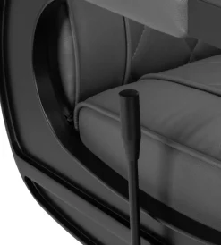 Gabbiano Barber Chair Grey BM88066