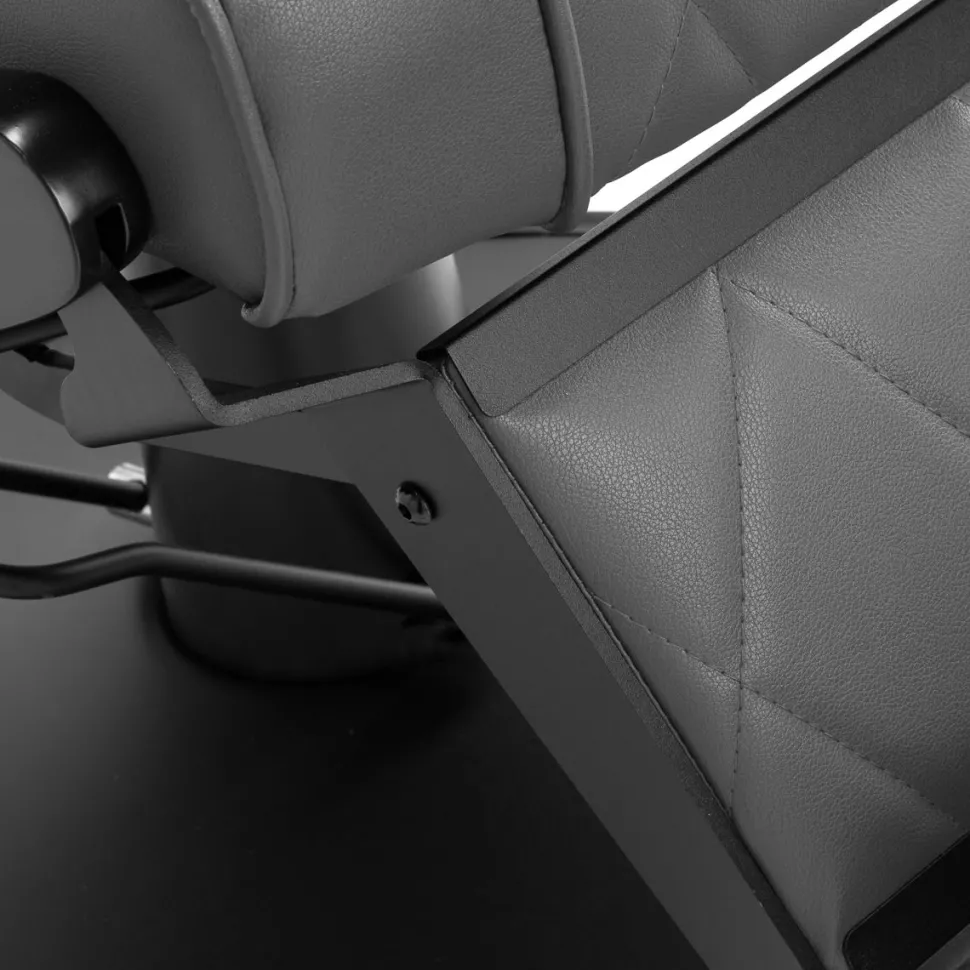 Gabbiano Barber Chair Grey BM88066