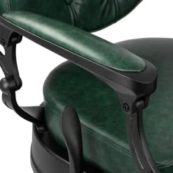 Gabbiano Barber Chair President Green-Black