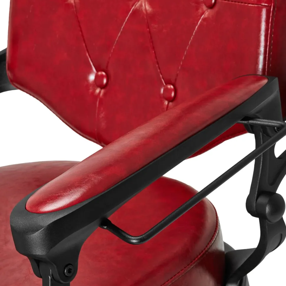 Gabbiano Barber Chair President Red
