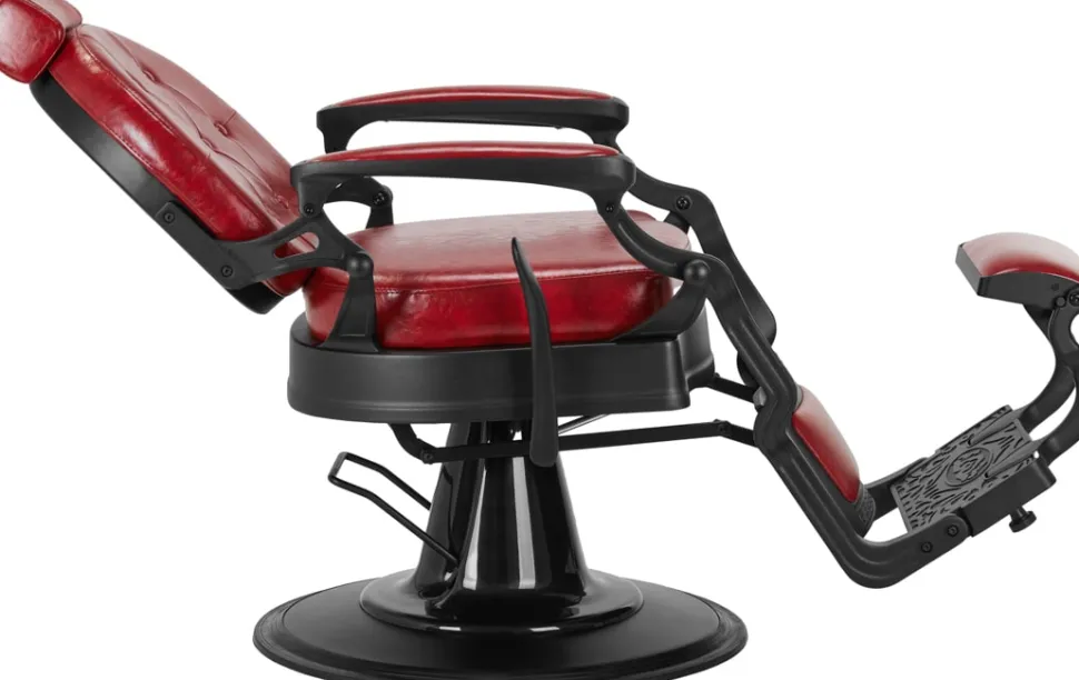 Gabbiano Barber Chair President Red