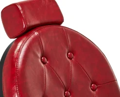 Gabbiano Barber Chair President Red