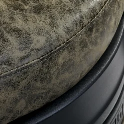 Gabbiano Barber Chair President Old Leather Green