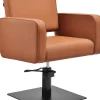Gabbiano Bilbao Hairdressing Chair - Brown