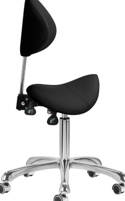 Gabbiano Cosmetic Stool Giovanni Black