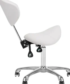Gabbiano Cosmetic Stool Giovanni White