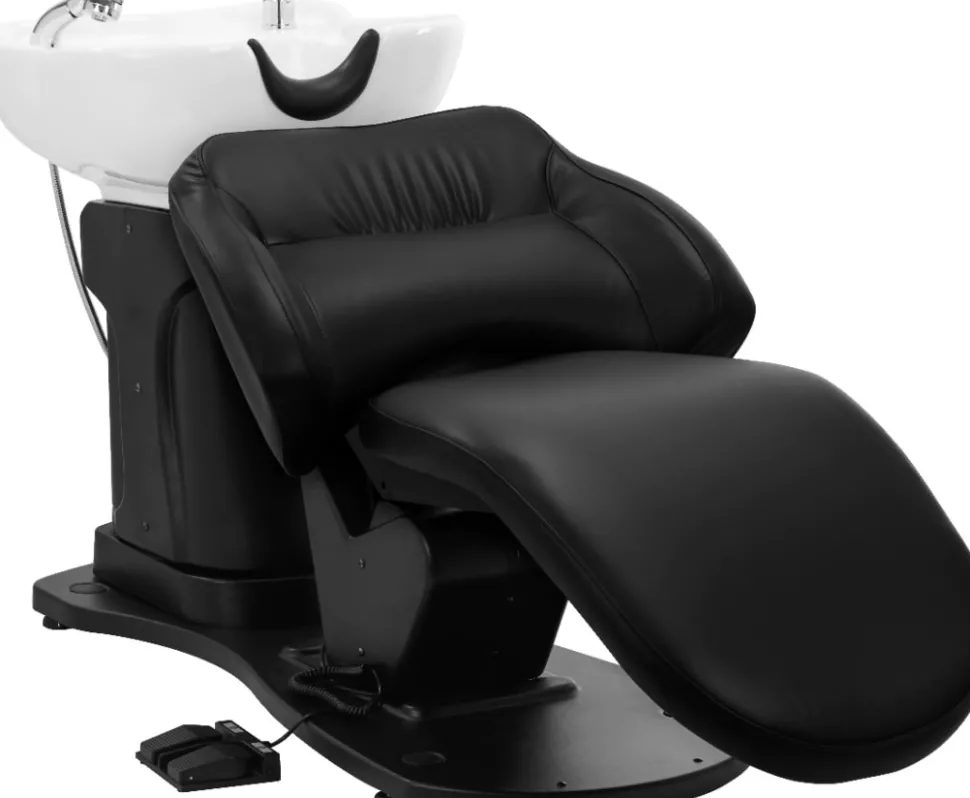 Gabbiano Electric Hairdressing Wash Unit Trycho Black