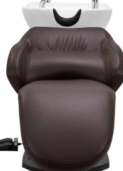 Gabbiano Electric Hairdressing Wash Unit Trycho Brown