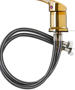 Gabbiano Faucet Hairdressing Wash Unit - Gold