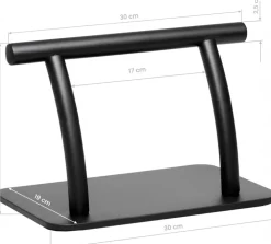 Gabbiano Footrest Black