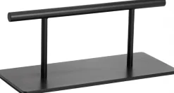 Gabbiano Footrest Black Straight