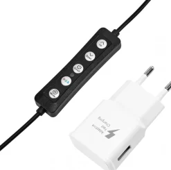 Gabbiano GLOW Ring Light Ø26 Cm RGB Bsc With Tripod 10W