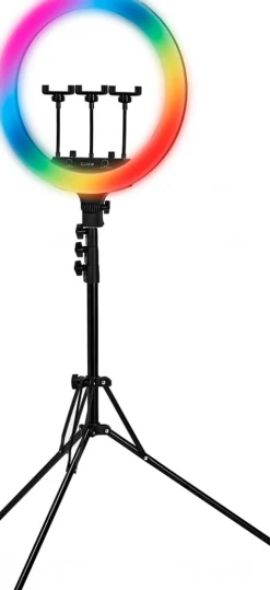 Gabbiano GLOW Ring Light Ø46 Cm RGB Bsc With Tripod 45W