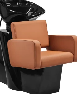 Gabbiano Hair Wash Unit Bilbao - Brown