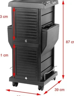 Gabbiano Hairdresser 100c Black