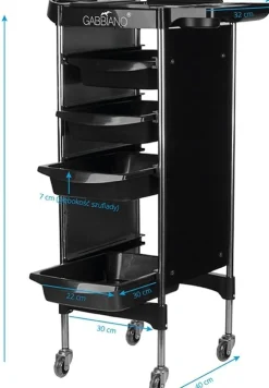 Gabbiano Hairdresser Helper Black FX11-2