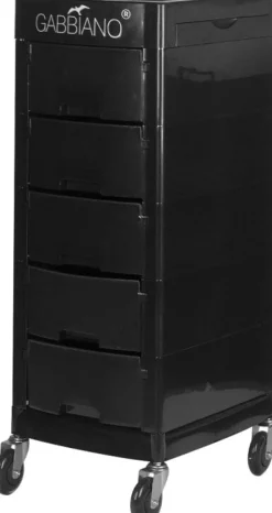 Gabbiano Hairdresser Helper Black FT65-A