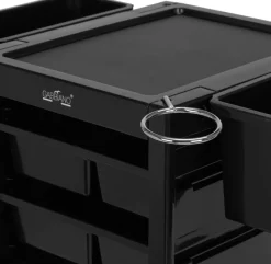 Gabbiano Hairdresser Helper Black 68B