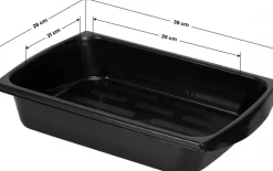 Gabbiano Hairdresser Trolley Black Graphics