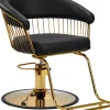 Gabbiano Hairdressing Chair Lile Gold Black