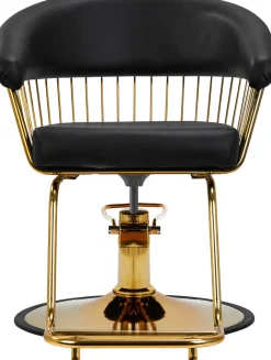 Gabbiano Hairdressing Chair Lile Gold Black