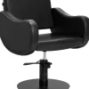 Gabbiano Hairdressing Chair Sewilla Black