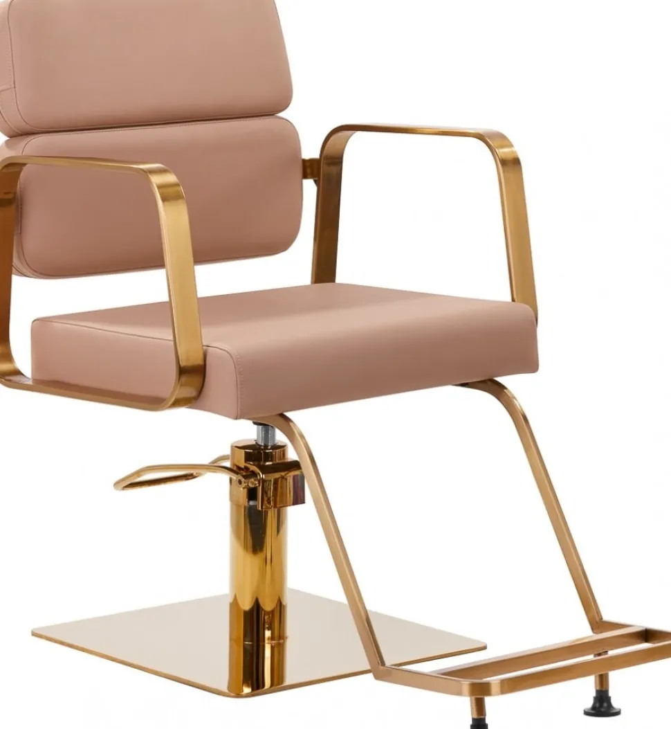 Gabbiano Hairdressing Chair Beige