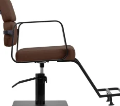 Gabbiano Hairdressing Chair Porto Black Chocolate