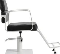 Gabbiano Hairdressing Chair Porto White Black