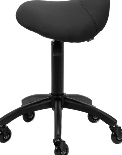 Gabbiano Hairdressing Stool D032 Black