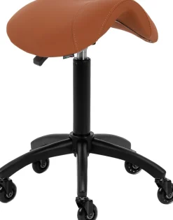 Gabbiano Hairdressing Stool D032 Brown
