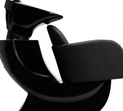 Gabbiano Hairdressing Wash Unit Malaga Gold And Black