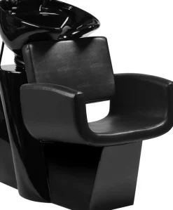 Gabbiano Hairdressing Wash Unit Mataro - Black