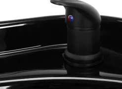 Gabbiano Hairdressing Wash Unit Mataro - Black