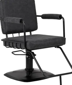 Gabbiano Katania Loft Old Leather Chair Black