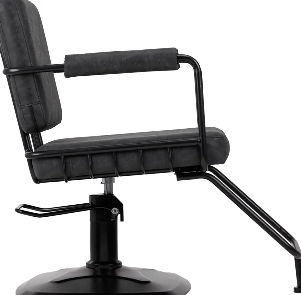 Gabbiano Katania Loft Old Leather Chair Black