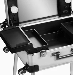 Gabbiano Professional Cosmetic Case T-27 Silver